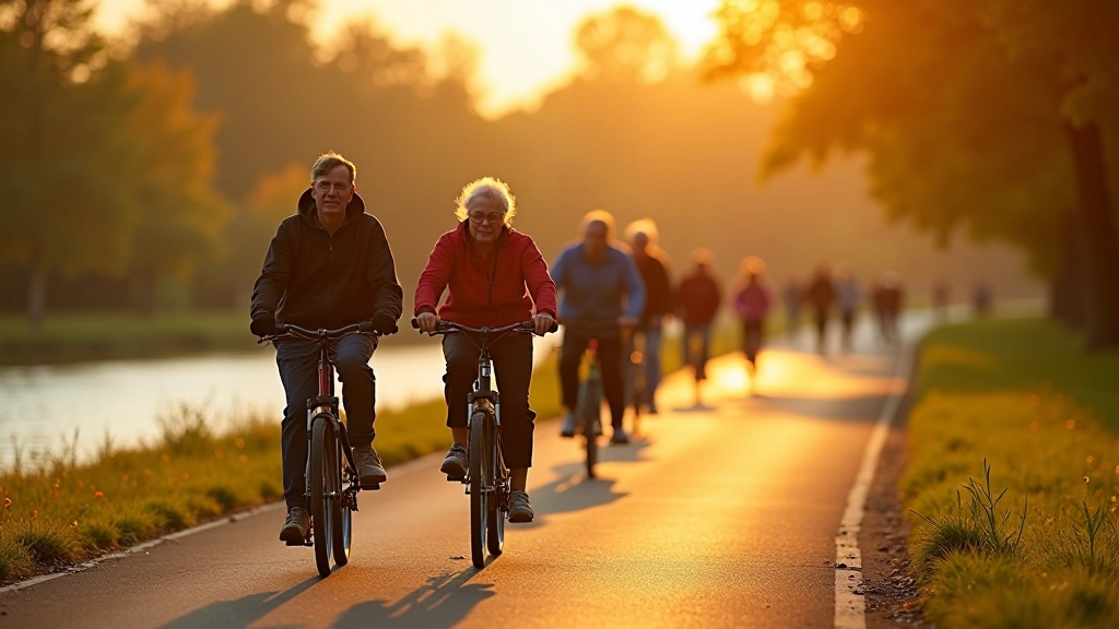Seniori braucot pa Daugavas malu