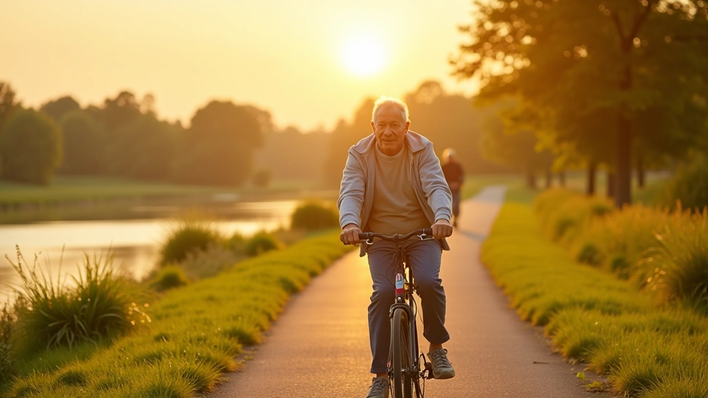 Seniori brauc ar velosipēdiem pie Daugavas